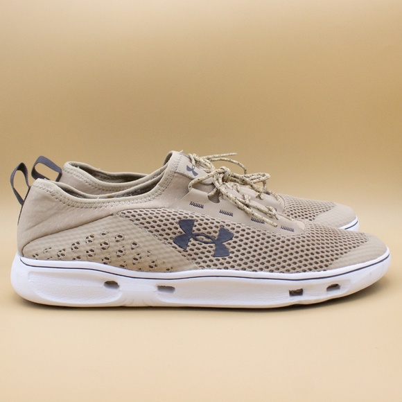 Under Armour Kilchis Khaki Shoes 1268873-290 Men's Size 11 - Picture 3 of 8